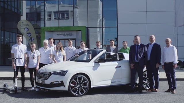 Dynamisch, offen, emotional: Der SKODA SLAVIA ist das neue Azubi Car 2020