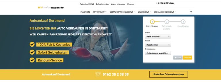 Autoankauf Bochum: Abholung und Barzahlung in 24 Stunden