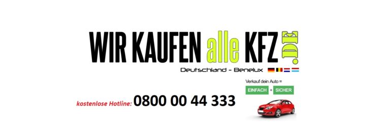 KFZ Ankauf für Niedersachsen – Hier werden Sie jedes Fahrzeug los