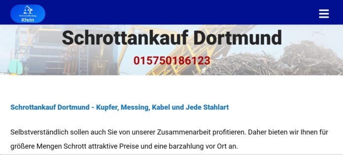 image 1 148 696x316 - Schrottankauf in Dortmund- machen Sie Ihr Schrott zu Bargeld