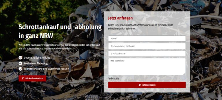 Schrottabholung Bonn: Altmetallverwertung leicht gemacht mit schrottabholung-nrw24!