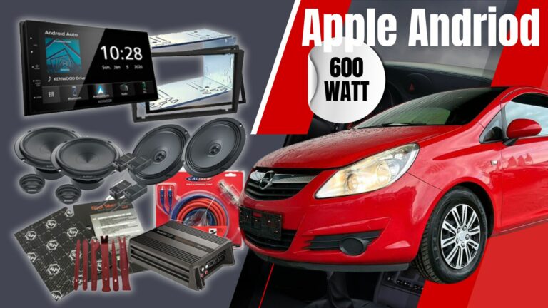 Opel Corsa D: Dynamischer Sound mit Power Upgrade für Apple & Android