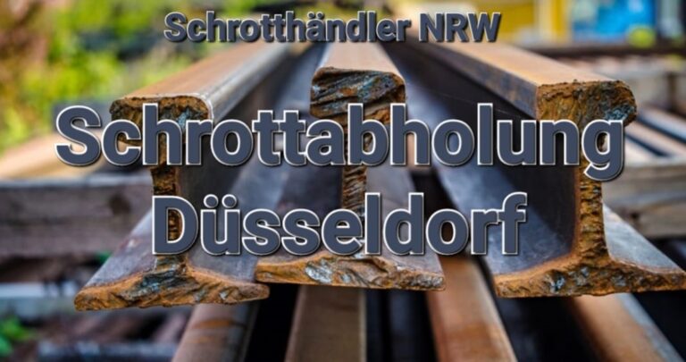 Energiegeladene Entsorgung: Kostenlose Schrottentsorgung und Demontage in Düsseldorf