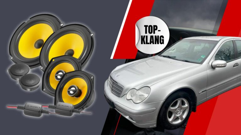 Mercedes C-Klasse Sound Upgrade