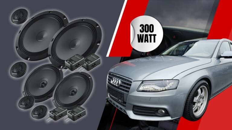 Audi A4 B8: Sound-Upgrade Deluxe – Top-Klang, Basspower und Pegel der Extraklasse!