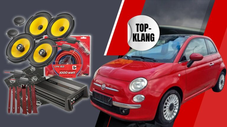 Fiat 500: Top-Sound der Extraklasse für ein einzigartiges Klangerlebnis