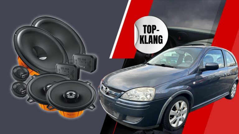 Verbessern Sie Ihren Klang: Opel Corsa C & B Lautsprecher-Upgrade