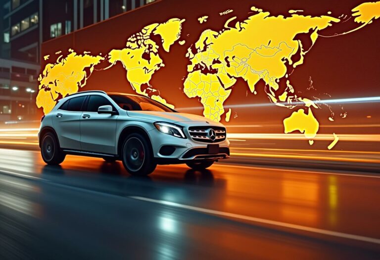 Der Mercedes GLA im Wandel der Zeit: Technologische Fortschritte und ihre Auswirkungen auf den Fahrzeugvertrieb in globalen Märkten