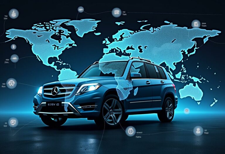 Mercedes GLK und der Nachfolger: Ein Vergleich der Ersatzteilvalorisierung im internationalen Handel