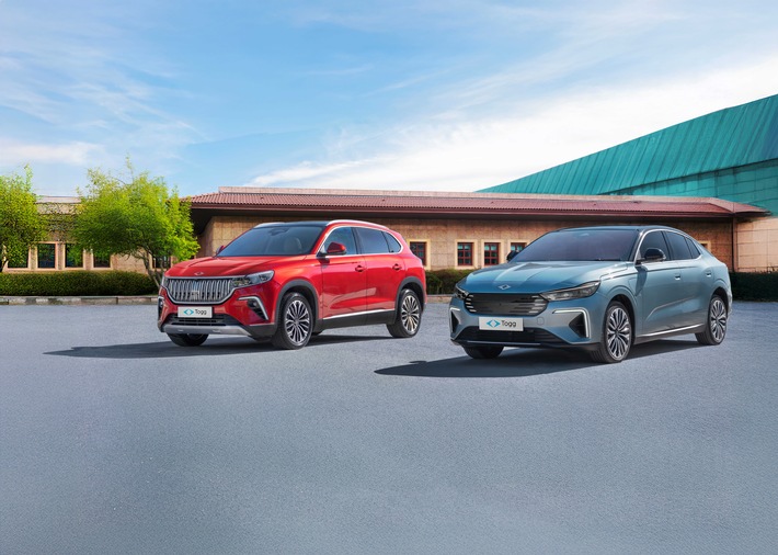 Togg Fahrzeugvorstellung: T10X und T10F Elektro-SUV und Limousine starten ab 29. September 2025 in Deutschland