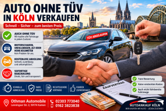 Wie Sie Ihr Auto in Köln ohne TÜV verkaufen und gleichzeitig einen Marktwert ermitteln